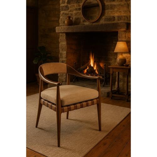 ARCADIA OCCASSIONAL CHAIR - ASH WOOD