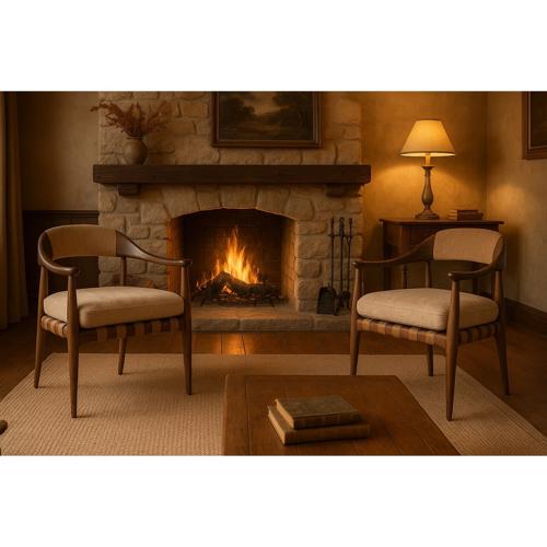 ARCADIA OCCASSIONAL CHAIR - ASH WOOD