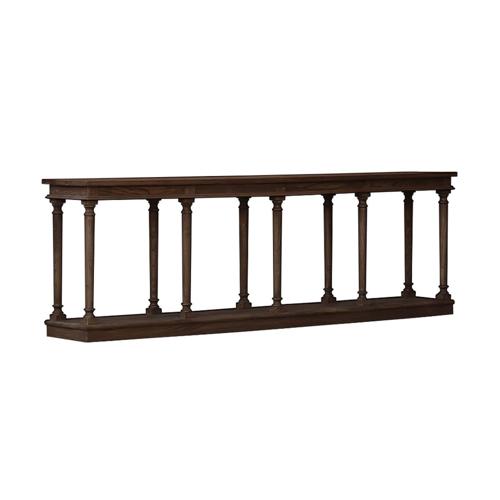 CORINTHIAN CONSOLE - RECLAIMED ELM