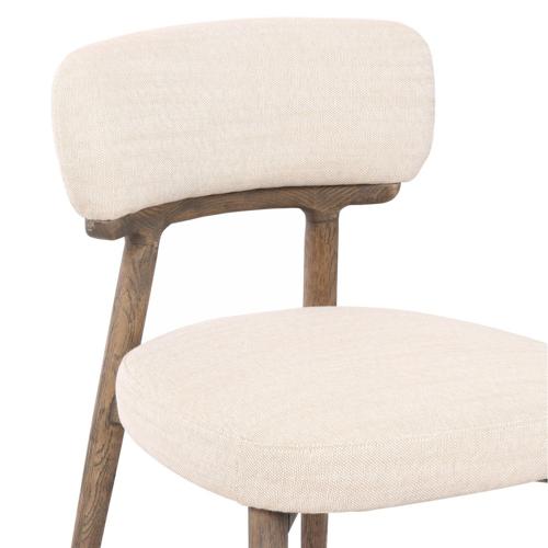 WILLOW DINING CHAIR IN NATURAL FABRIC