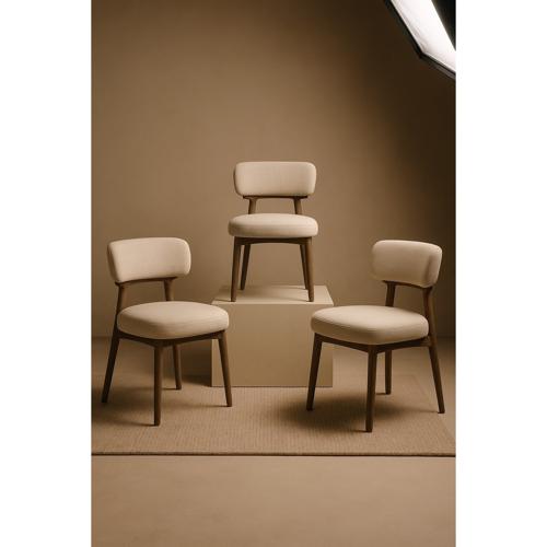 WILLOW DINING CHAIR IN NATURAL FABRIC