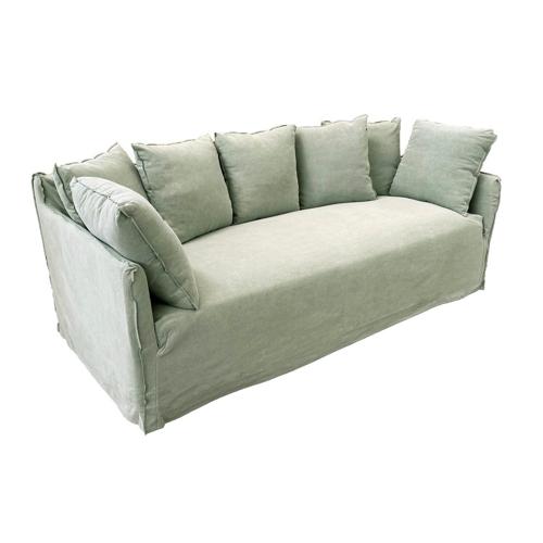 ROXY 3 SEATER SOFA - OLIVE