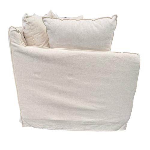 ROXY 3 SEATER SOFA - OATMEAL