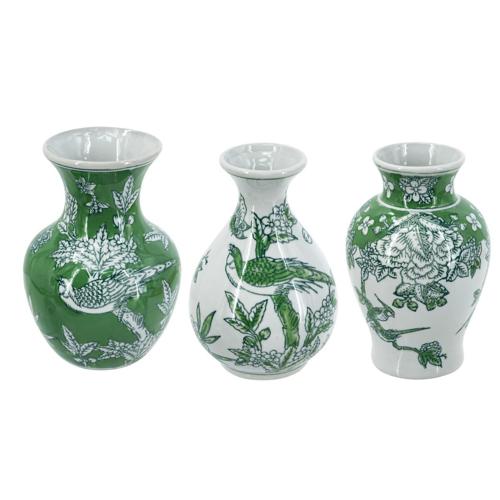 PORCELAIN VASE SET/3
