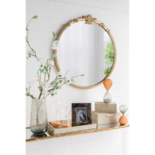 HOUR GLASS WITH TERRACOTTA SAND - SMALL