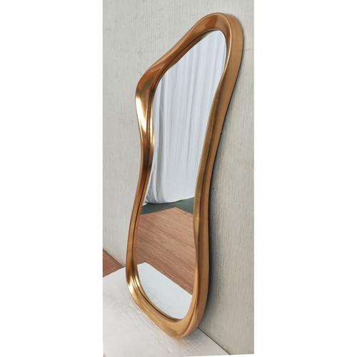 VINTAGE GOLD ABSTRACT MIRROR - 690x1720x80