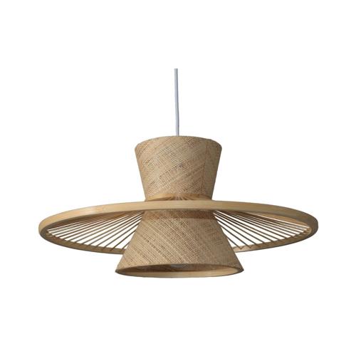 BAMBOO PENDANT - NATURAL - 460x220