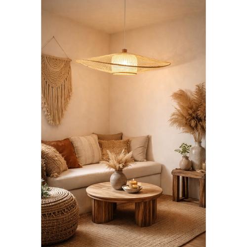 BAMBOO PENDANT - NATURAL - 700x130