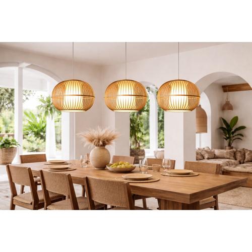 BAMBOO PENDANT - NATURAL - 460x300