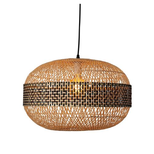 BAMBOO PENDANT - NATURAL/BLACK