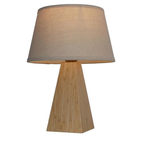 BAMBOO & LINEN TABLE LAMP - NATURAL - 240x330