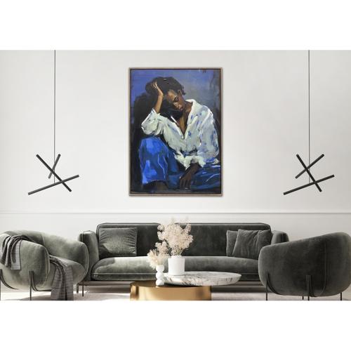 FRAMED CANVAS - 80% HANDPAINTING - Version 1