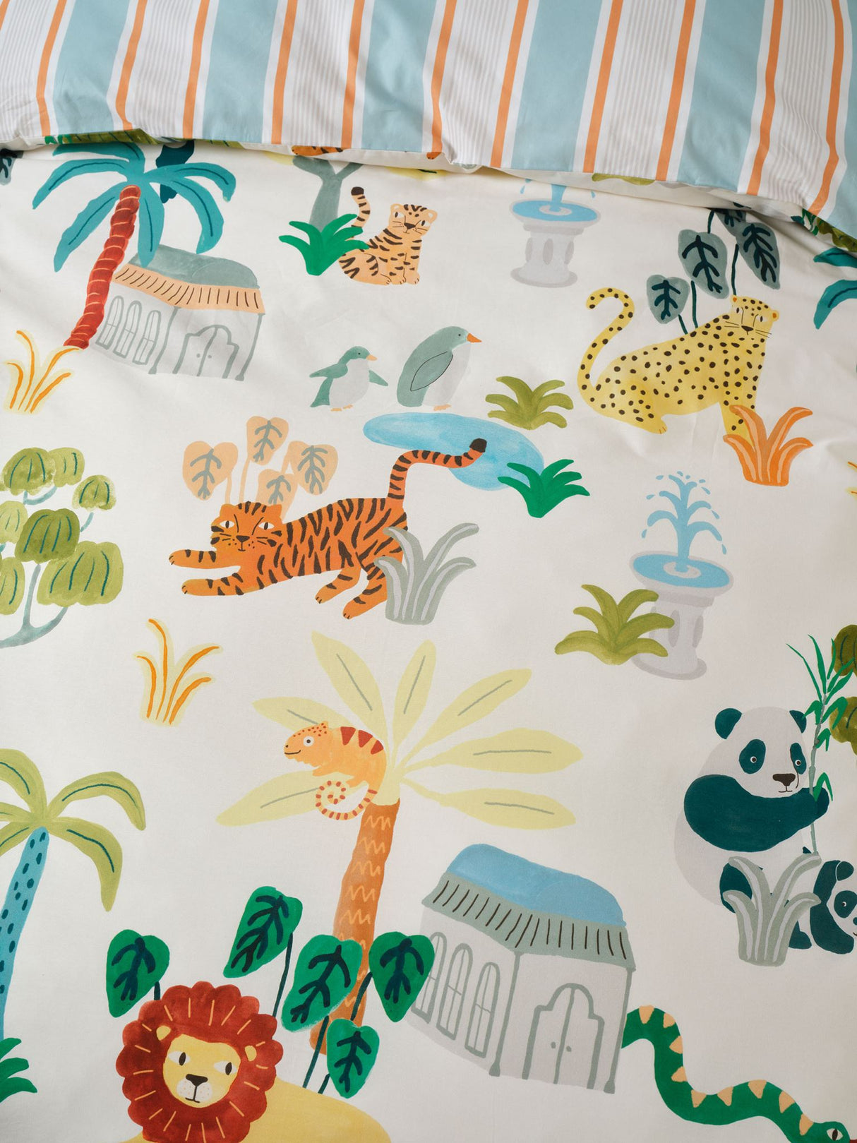 Creatures Great and Small Duvet Cover Set by Linen House Kids - Single