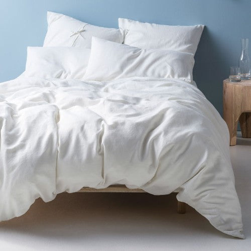 Double Duvet Cover - Set - Nimes White