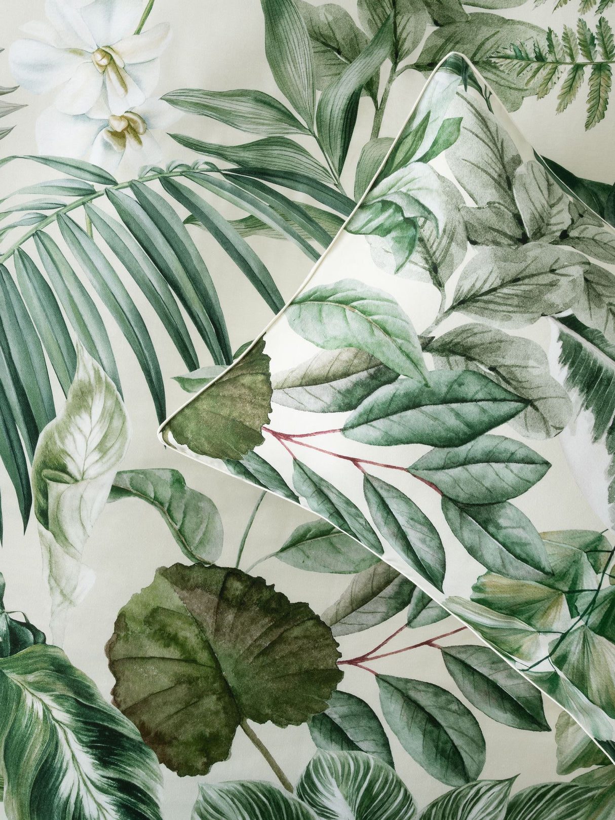 Evergreen Duvet Cover Set by Linen House - Australian Super King (Sage)