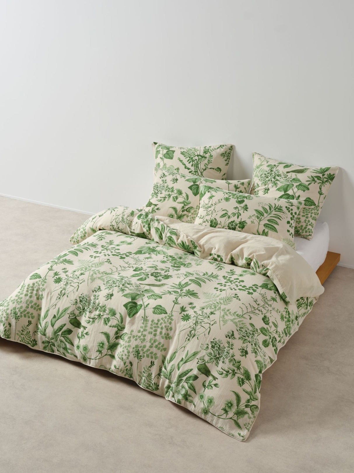 Lindy Duvet Cover Set by Linen House - Australian Super King (Natural)