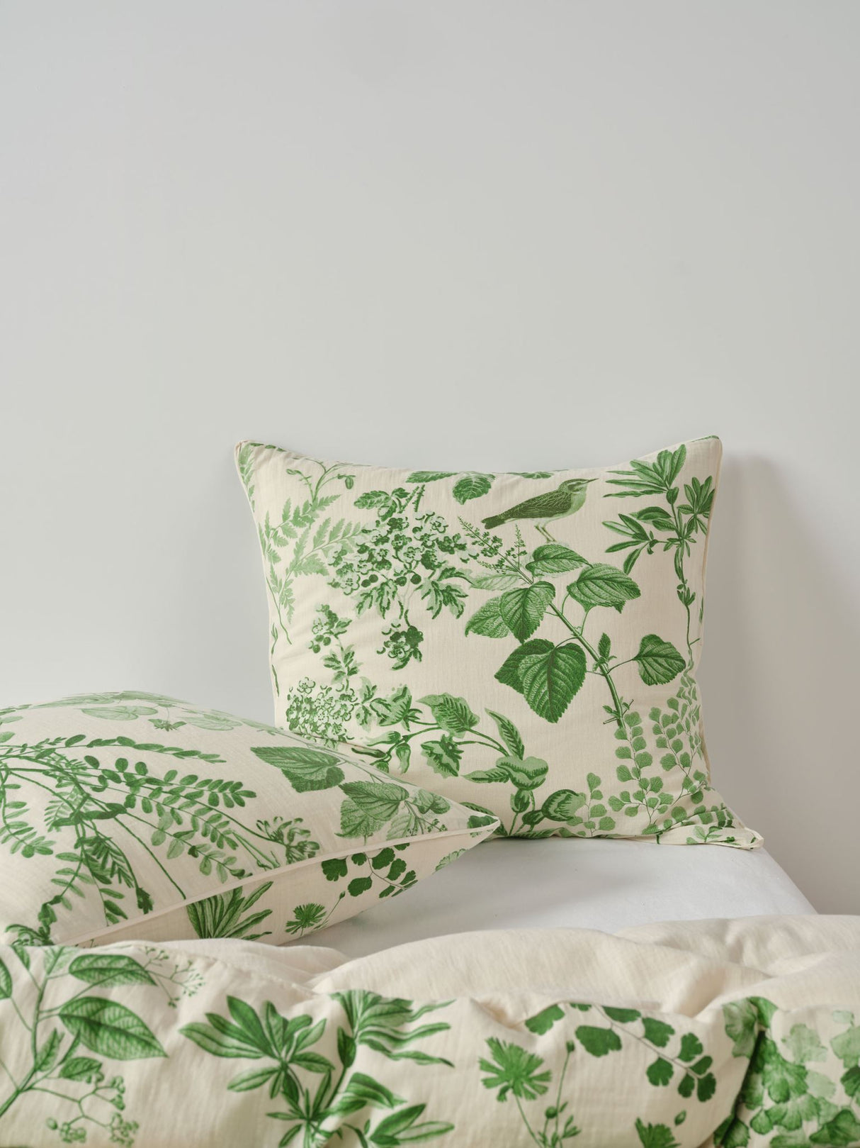 Lindy European Pillowcase by Linen House - (Natural)