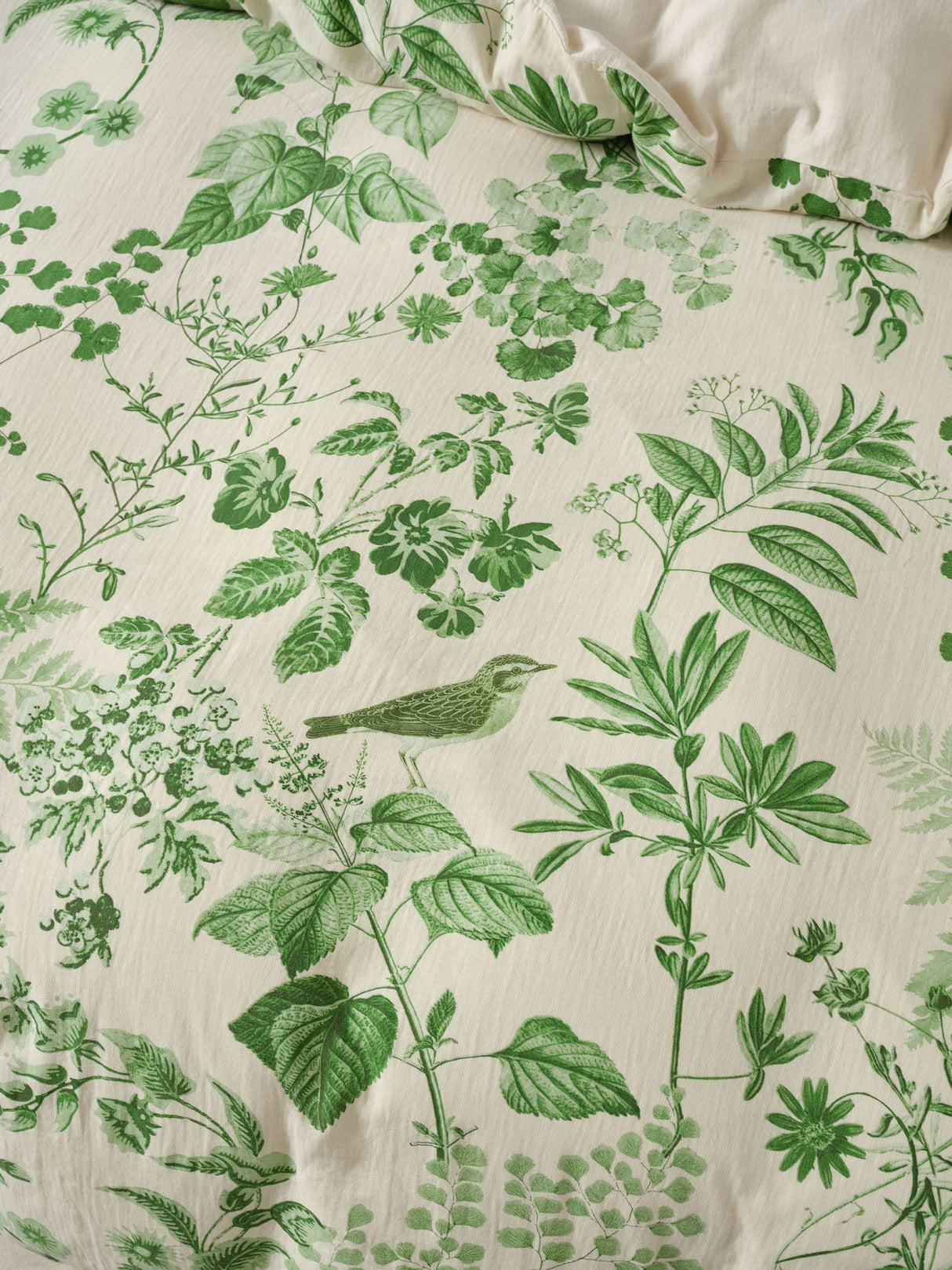 Lindy Duvet Cover Set by Linen House - Double (Natural)