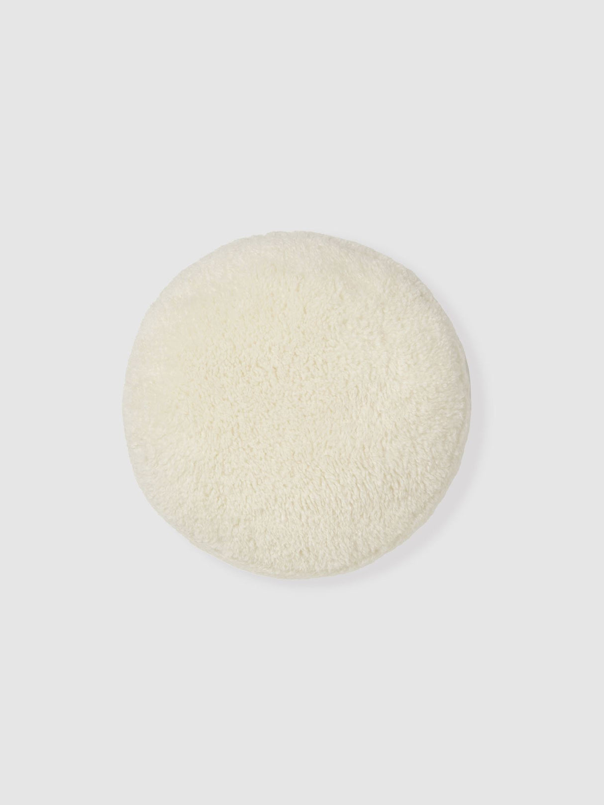 Shetland 43cm Round Cushion by Linen House - (Cream)