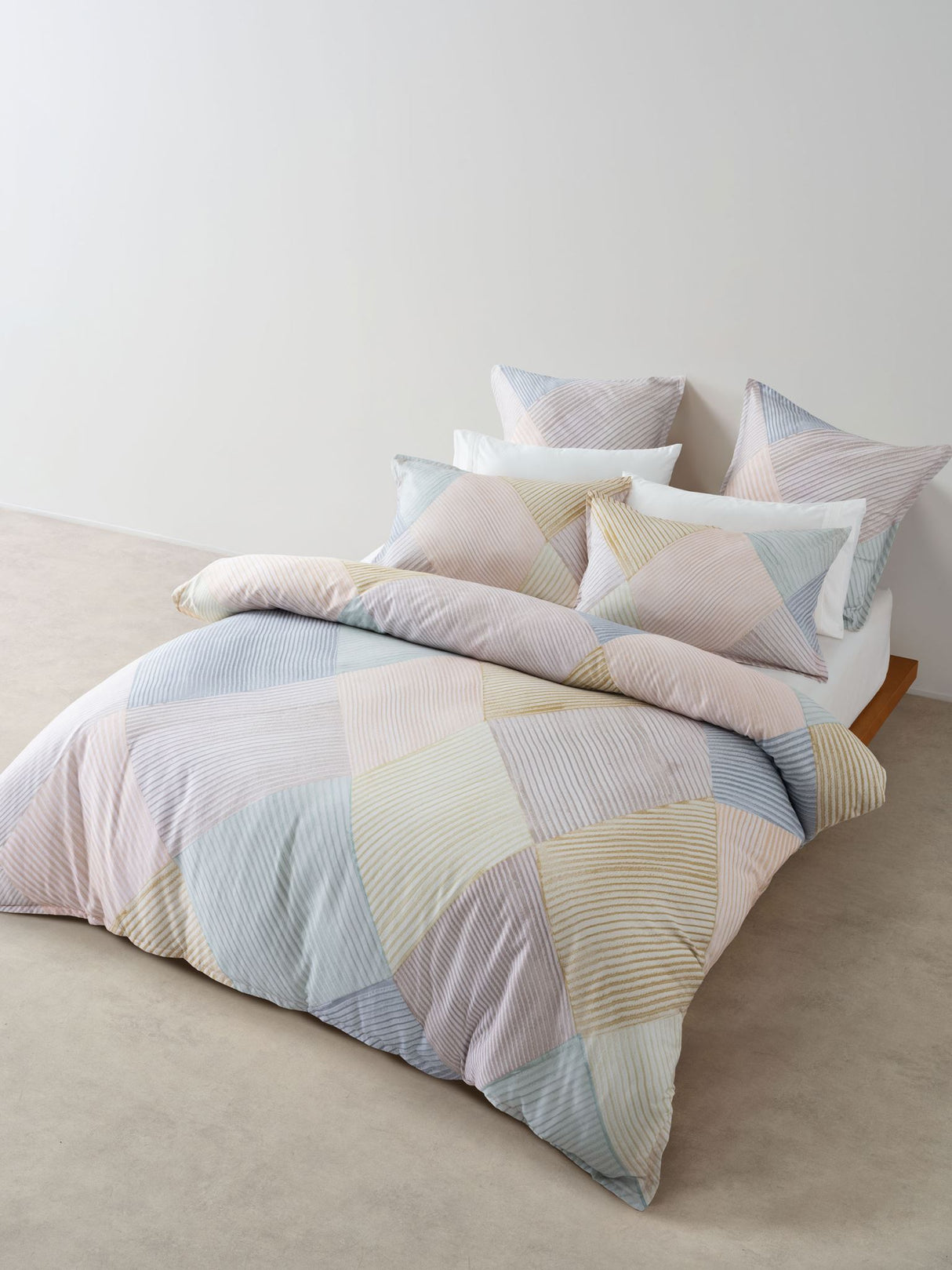 Soho Duvet Cover Set by Linen House - Queen (Jade)