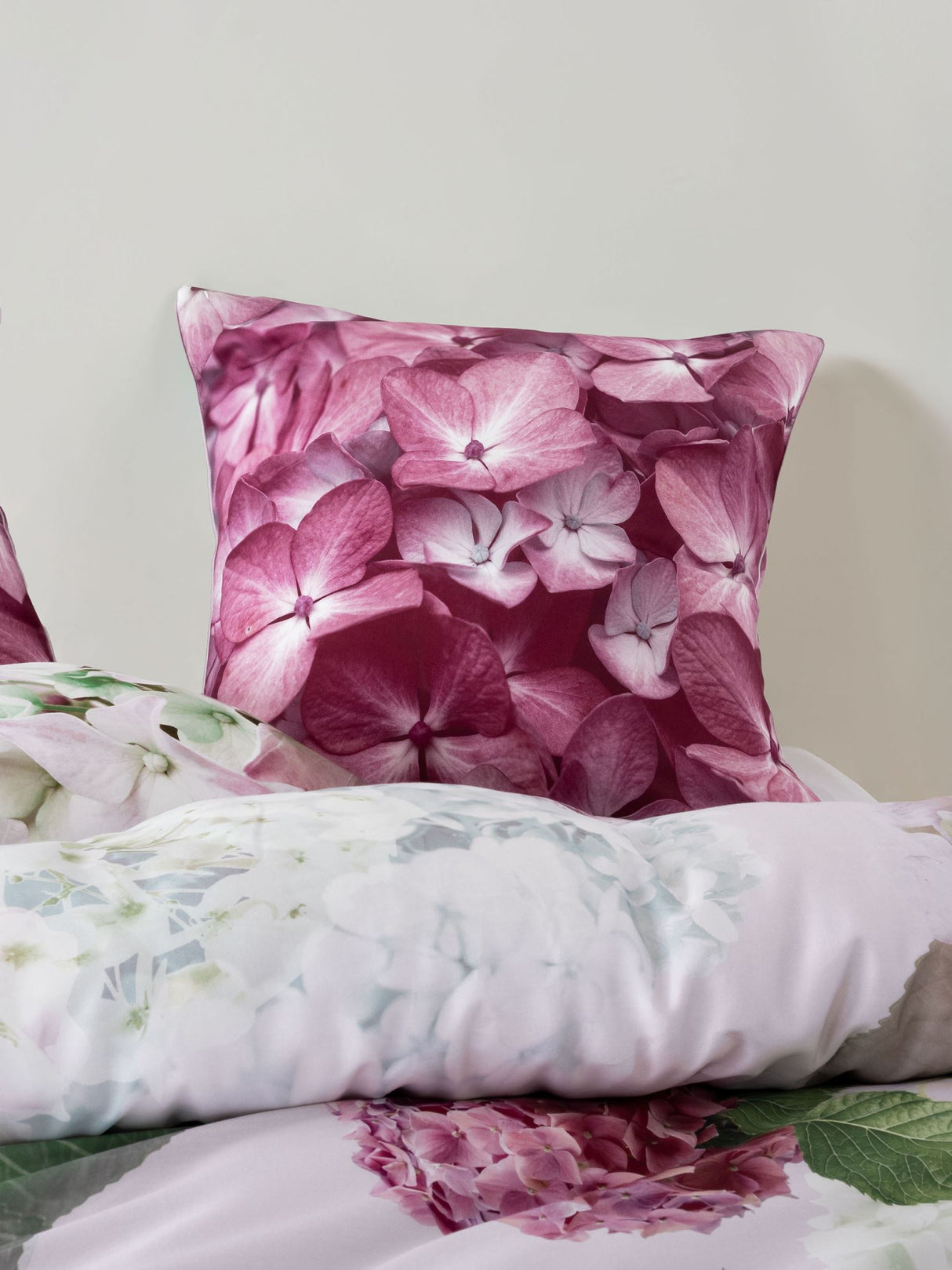Thea Duvet Cover Set by Linen House - King (Plum)