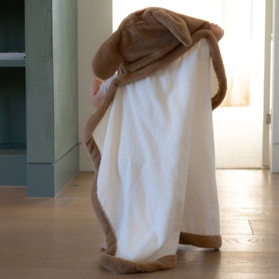 Little Linen Plush Hooded Towel - Barklife Bunny - Little Linen