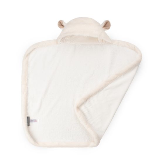 Little Linen Plush Hooded Towel - Farmyard Lamb - Little Linen