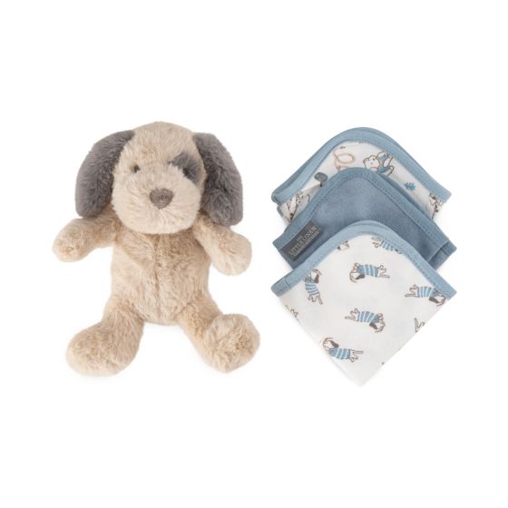 Little Linen Plush Toy & Washers - Barklife Dog - Little Linen
