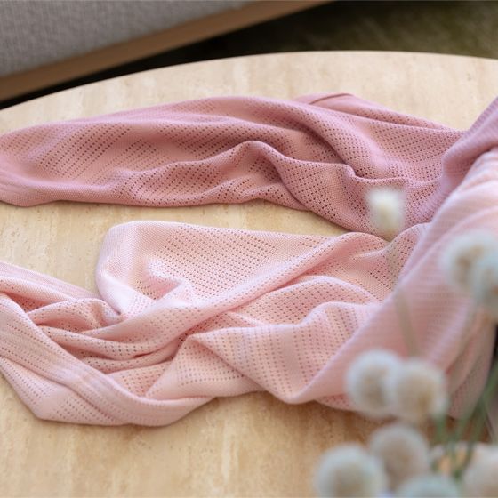 Little Bamboo Cellular Blanket 2pk - Dusty Rose - Little Bamboo