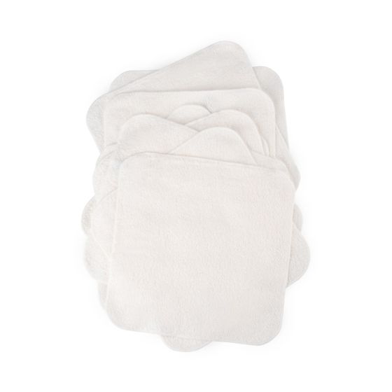Little Bamboo Towelling Washer 10pk - Natural - Little Bamboo