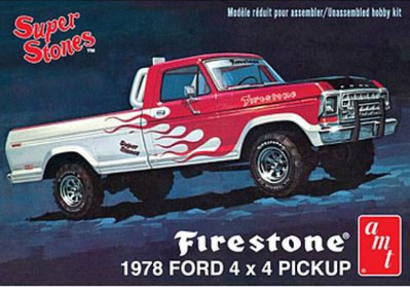 Plastic Kitset - 1/25 Ford 4x4 Pickup Truck 1978