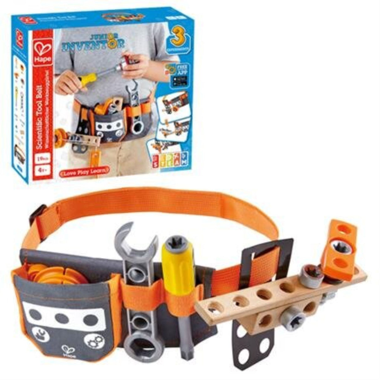 Scientific Tool Belt - Hape (26cm)