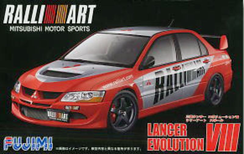 Plastic Kitset - Fujimi 1/24 Lancer Evo VIII Ralliart