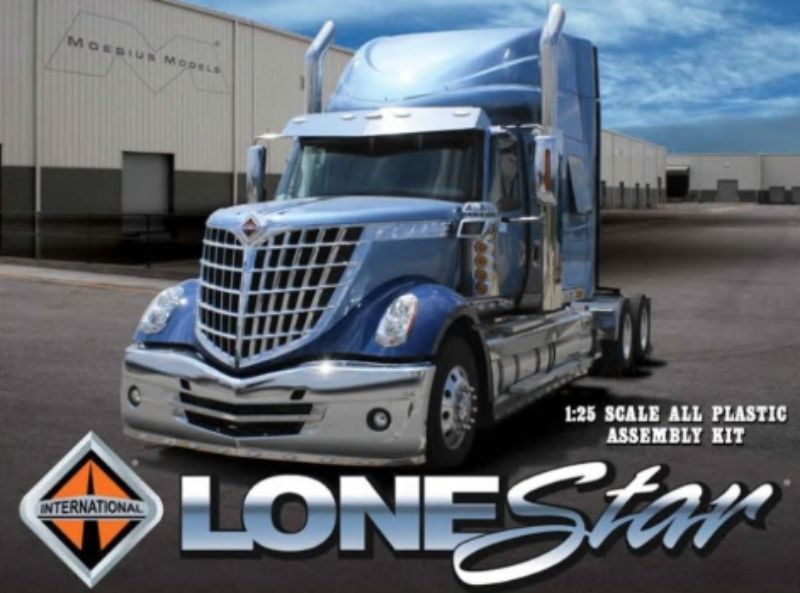 Plastic Kitset - 1/25 International Lonestar Truck