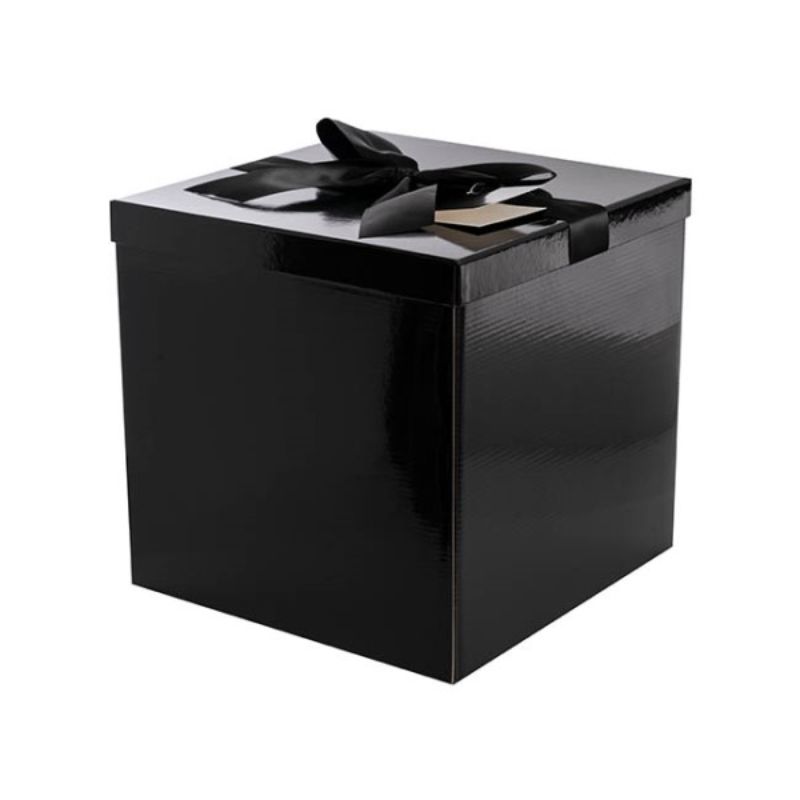 Gift Boxes - Flat Pack Gift Box XL Black
