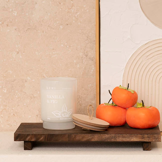 Scented Candle Verde Jar Vanilla & Fig