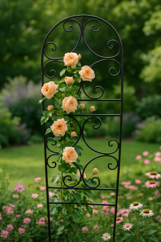 Plant Support - Black Curls 170cm (Set of 2)