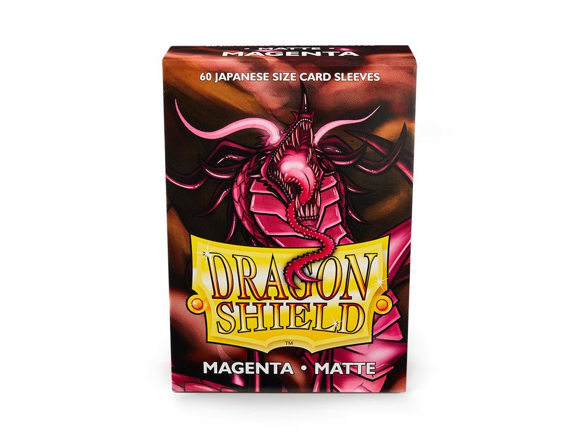 Dragon Shield: Japanese Size Sleeves - Matte - Magenta