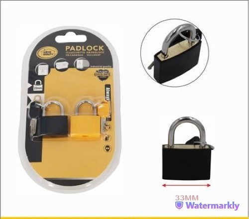 Padlock (90MM) - Pack of 6