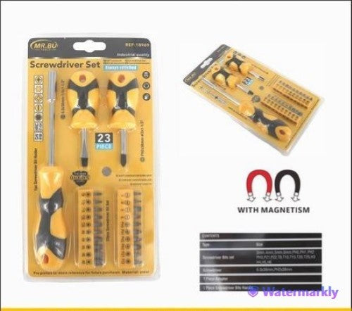 Screwdriver Set (23pcs) - Pack of 12