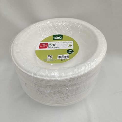16oz Compostable Bowl (175*40mm,50pcs) - Pack of 6