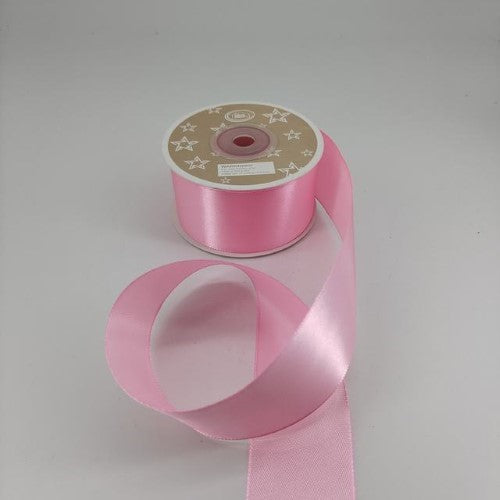 Satin Ribbon 3.8cm (Pink) - Pack of 6