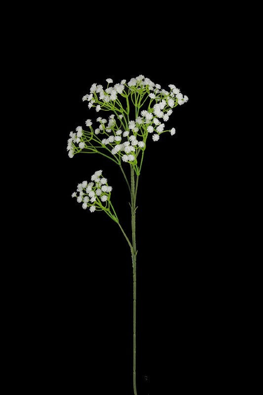 Set of 20 artificial Baby's Breath flowers with 162 heads, perfect for romantic floral arrangements and home decor.
