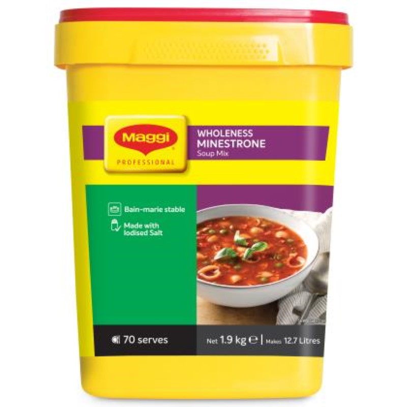 Soup Minestrone Wholeness - Maggi - 1.9KG