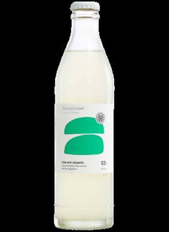 Drink Soda Lime & Jalapeńo Lo-Cal - StrangeLove - 6X4PC