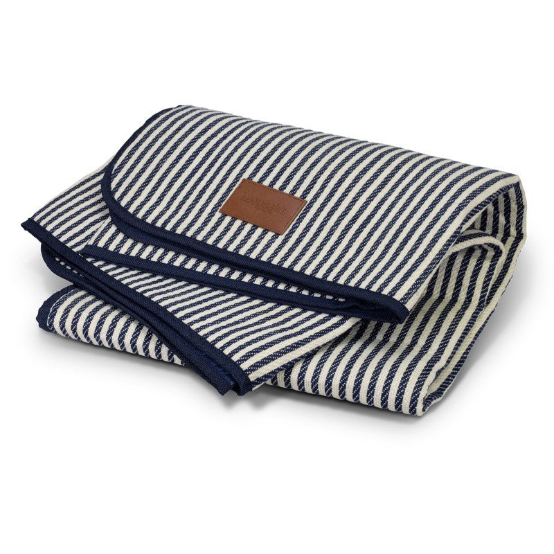 Picnic Blanket - Keepsake (Natural/Navy)