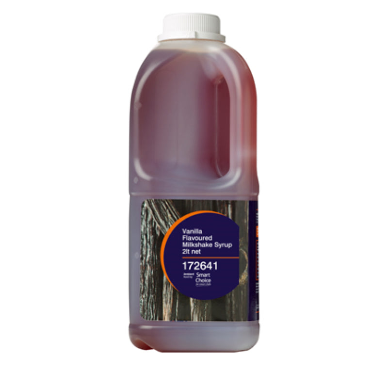 Milkshake Syrup Vanilla - Smart Choice - 2L