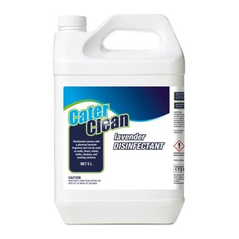 Sanitiser Disinfectant Concentrate Lavender - Cater Clean - 5L