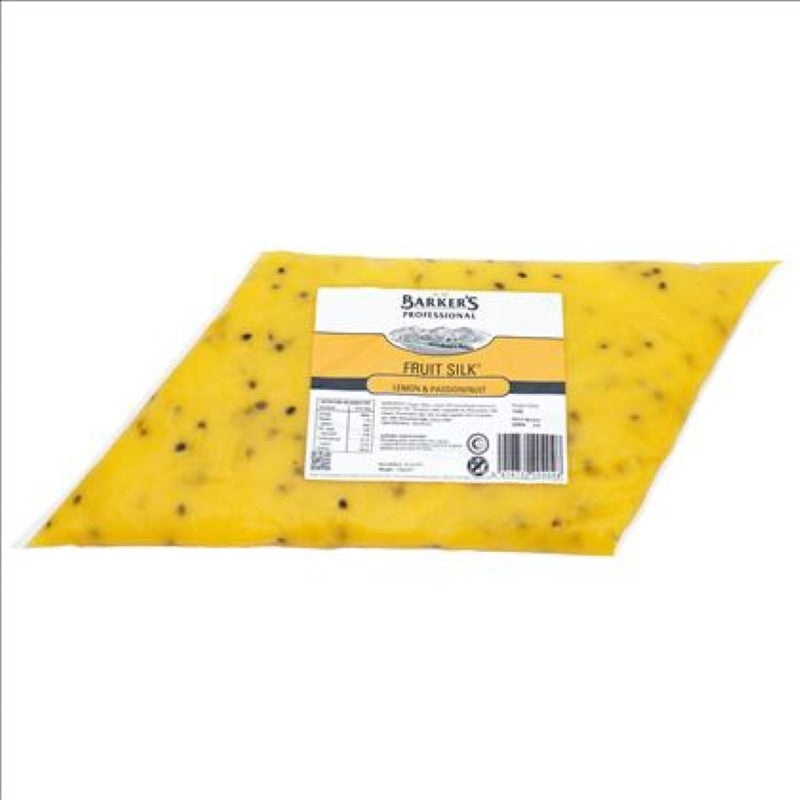 Filling Lemon Passionfruit Silk - Barkers - 1.25KG
