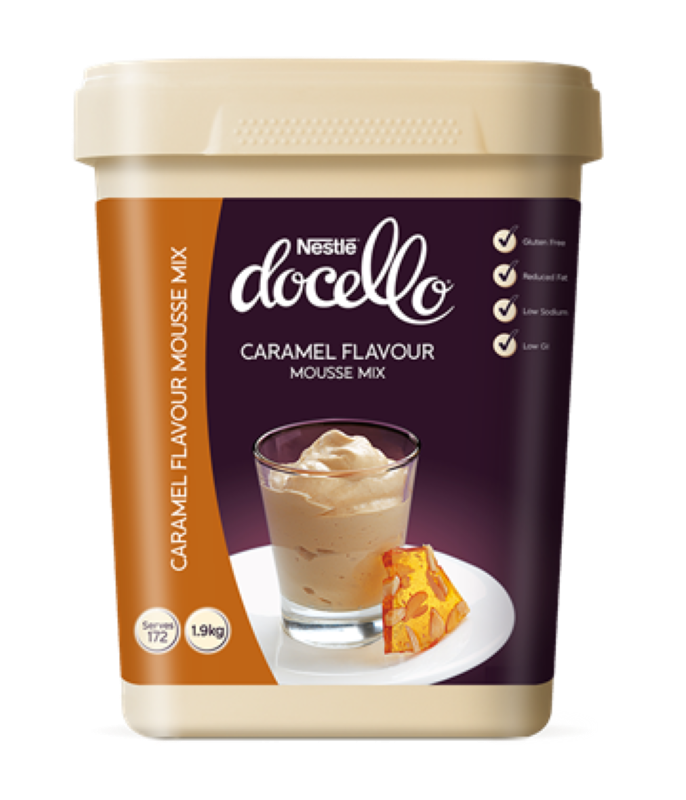 Mousse Caramel - Nestle Docello - 1.9KG